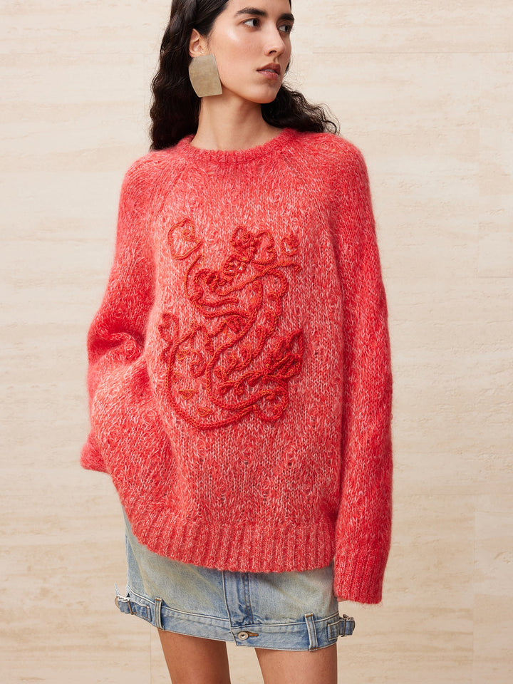 Red dragon sweater store